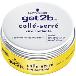 Schwarzkopf Got2B Cire Coiffante Collé-Serré : Le Pot De 75 Ml