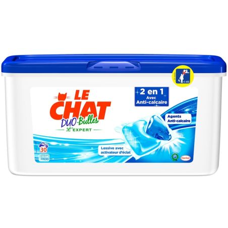 Le Chat 30 Duo-Bulles Lessive Santi.
