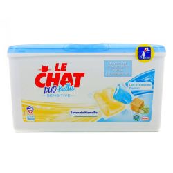 Le Chat 30 Duo-Bulles Lessive Sensitive
