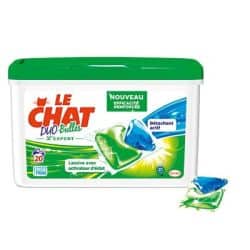 Le Chat 20 Doses Lessive Duo-Bulles Expert