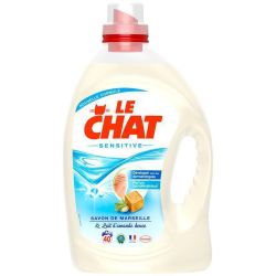 Le Chat Flacon 3L Lessive Liquide Sensitive