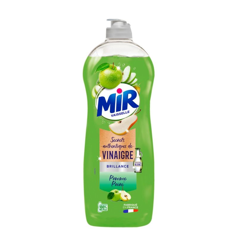 Mir Liquide Vaisselle Pomme Poire : Le Flacon De 750 Ml