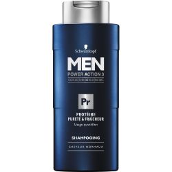 Schwarskop Schwarzkopf Men Shampooing Protéine Pureté & Fraîcheur : Le Flacon De 250 Ml