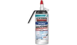 Rubson Mastic Silicone Pour Sanitaires-Coloris Transparent-Aérosol 200 Ml - 2249411