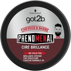 Schwarzkopf Got2B Phenomenal Cire Brillance Cheveux Pot 100 Ml