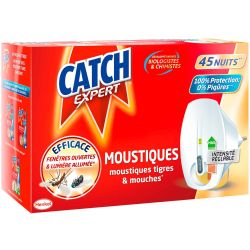Catch Diffuseur Électrique Mouches & Moustiques, 45 Nuits : La Boîte