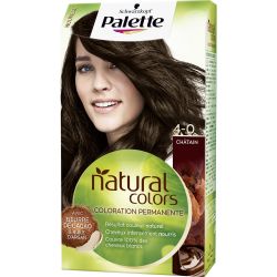 Palette Schwarzkopf Coloration Natural Chatain 4.0