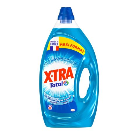 X-Tra Lessive Liquide Total+ : Le Bidon De 4L