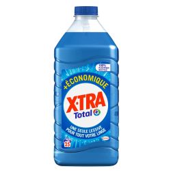 X-Tra Lessive Liquide Total + : La Bouteille De D'1,250 L