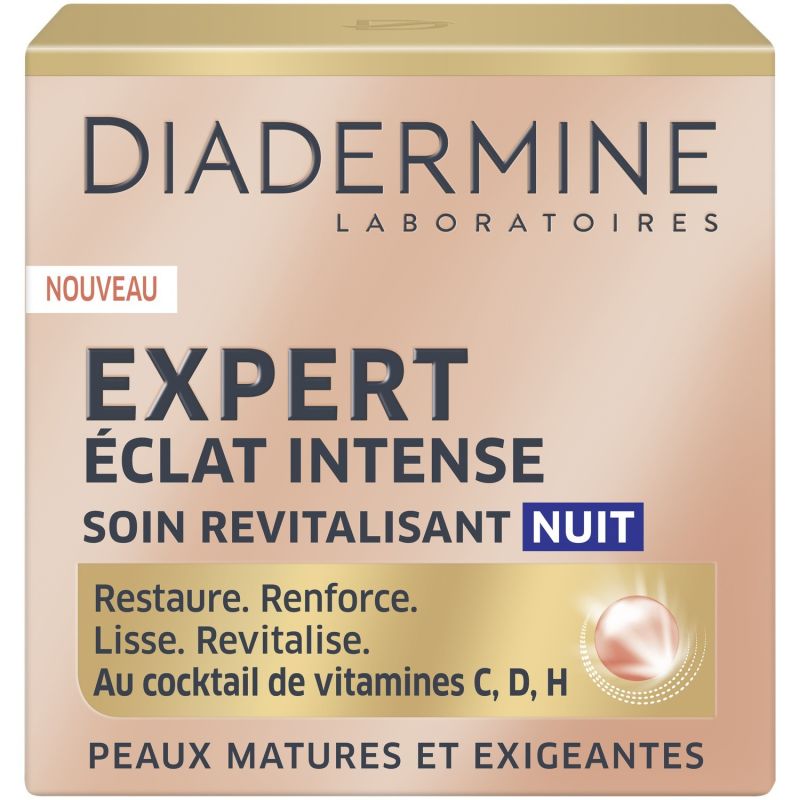 Diadermine Soin Du Visage Expert Intense Revitalisant Nuit : Le Pot De 50Ml