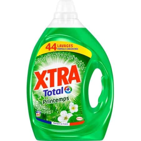 X-Tra Total+ Lessive Concentrée Printemps 44 Lavages 2,2L