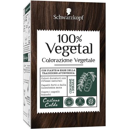Schwarzkopf Coloration Poudre 100 % Végétale Fonce
