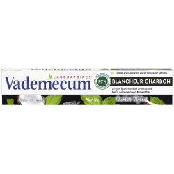 Vademecum Dentifrices Classiques Blancheur Charbon 75Ml