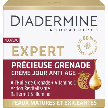 Diadermine Expert Précieuse Grenade Crème Jour Anti-Âge 50 Ml