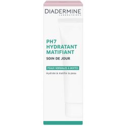 Diadermine Soin De Jour Hydratant Matifiant Ph7 : Le Tube 50 Ml