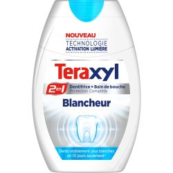 Teraxyl Dentifrice 2 En 1 Blancheur : Le Flacon De 75 Ml