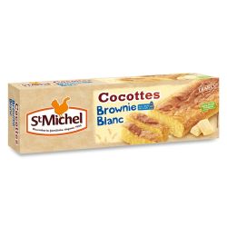 St Michel Cocottes Brownie Au Chocolat Blanc Sans Huile De Palme 240G