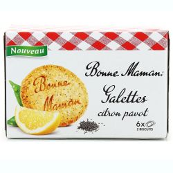 Bonne Maman Bm.Galettes Citron Pavot 170G