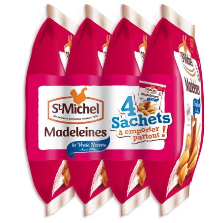 Saint Michel 4X85G Madeleines Coquille