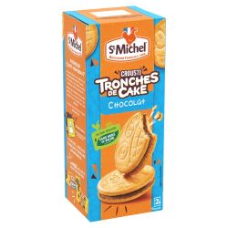 St Michel Biscuits Croustillant Chocolat : La Boite De 2 Paquets - 228G