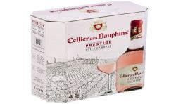 Cellier Des Dauphins Vin Rosé Vallée Du Rhône Côtes Grenache - Syrah Cinsault "Prestige" : La Fontaine De 3L