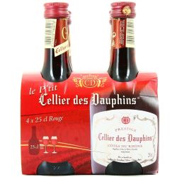Cellier Des Dauphins Cotes Du Rhone Rouge 4X25 Prestige