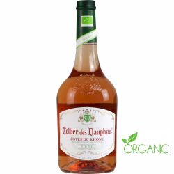 Cellier Des Dauphins Vin Rosé Côtes Du Rhône Bio : La Bouteille De 75Cl