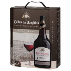 Cellier Des Dauphins Côtes Du Rhône Village Rouge 3L