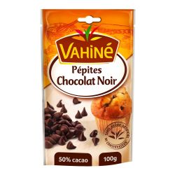 Vahiné Pépites Chocolat Noir : Le Sachet De 100 G
