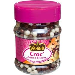 Vahiné Billes Chocolatées 3 Chocos Cro'C : Le Pot De 90G