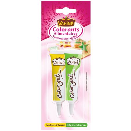 Vahiné Colorant Alimentaire En Gel : Le Blister - 20G