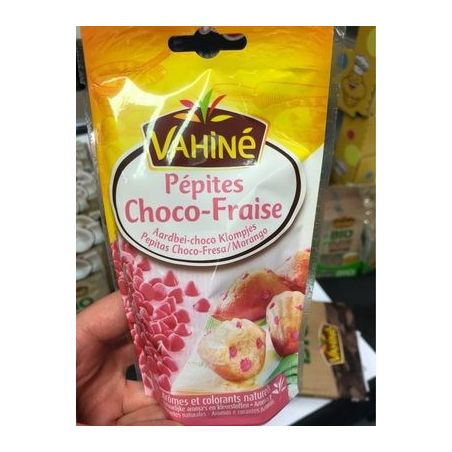 Vahine 100G Pepites Choco Fraise