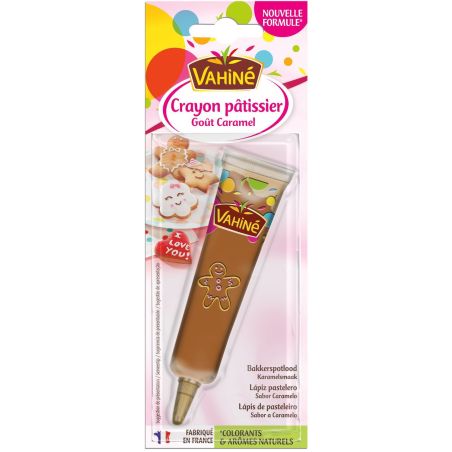 Vahine Vahiné Crayon Pâtissier Gout Caramel : Le Tube De 23 G