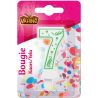 Vahiné Bougie Anniversaire Chiffre N°7