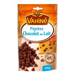 Vahiné Pépites Chocolat Au Lait : Le Sachet De 100 G