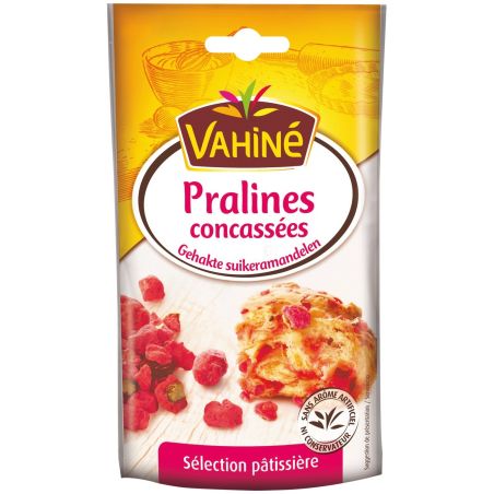 Vahiné Pralines Roses Concassées : Le Sachet De 100 G