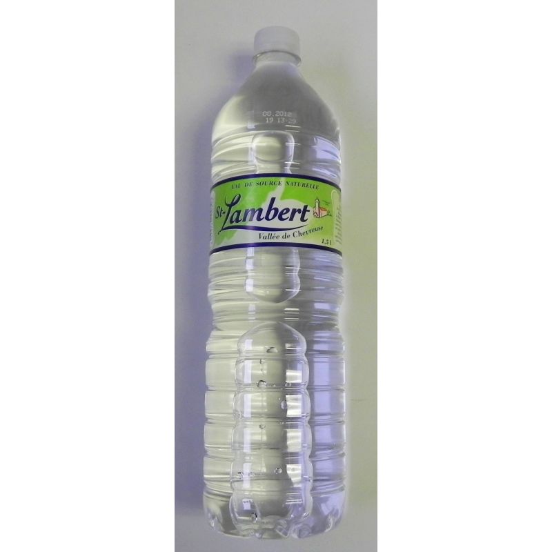 1Er Prix Bouteille 1,5L Eau Source Saint Lambert Pack X6