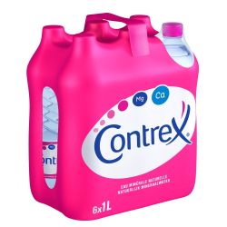 Contrex Eau Minérale Naturelle : Le Pack De 6 Bouteilles D'1L