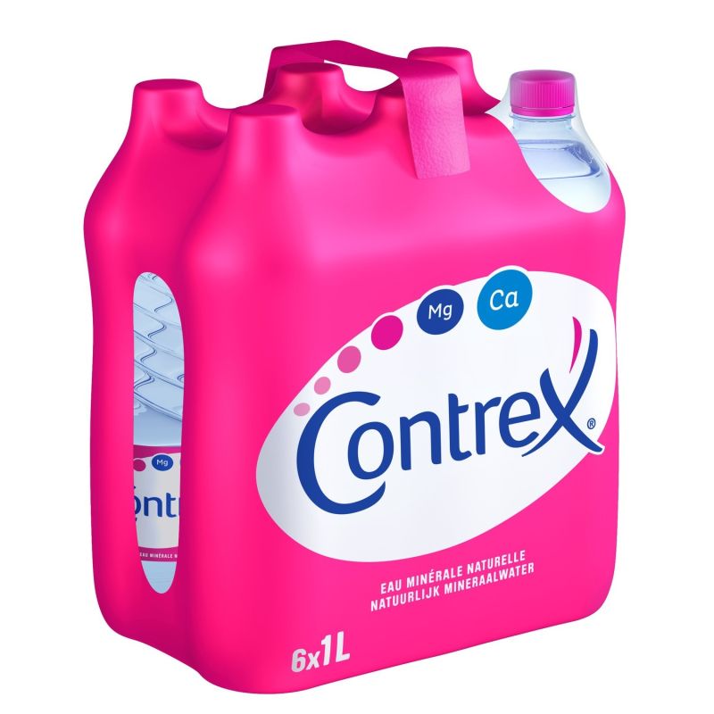 Contrex Eau Minérale Naturelle : Le Pack De 6 Bouteilles D'1L