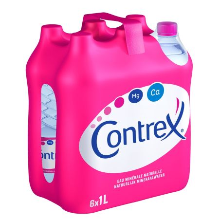 Contrex Eau Minérale Naturelle : Le Pack De 6 Bouteilles D'1L