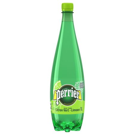 Perrier Boisson Gazeuse Citron Vert : La Bouteille De 1L