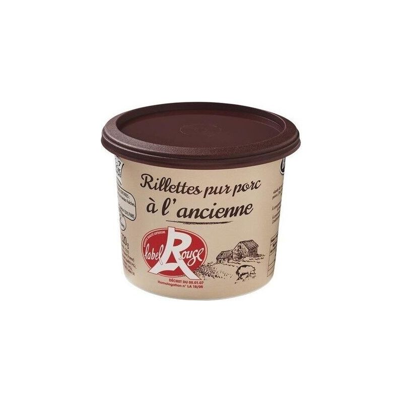 Bahier Rillettes Porc Lr 220Gr