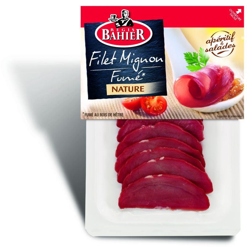 Bahier 100G Filet Mignon Fume Tranche Nature