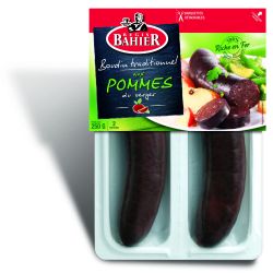 Bahier 2X125G Boudin Pommes Secable