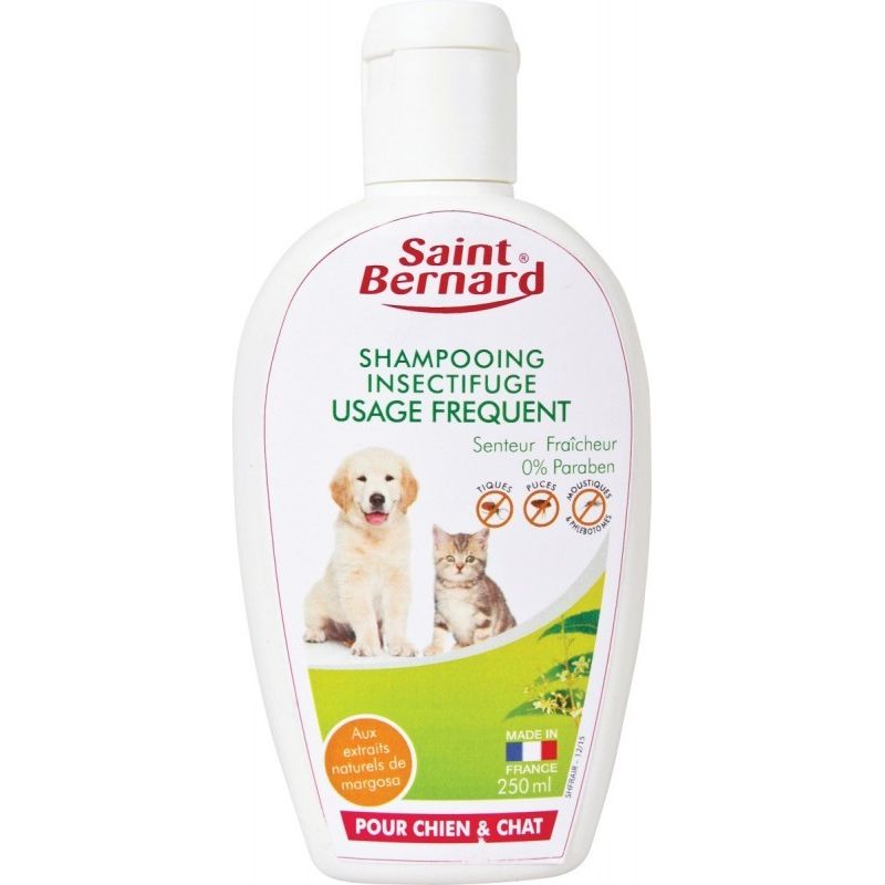 Saint Bernard Shampooing Insectifuge Ch Ien/Chat 250Ml