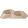 Saint Bernard Écuelle Double Taupe Chien Small