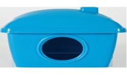 St Bernard Saint Maison Hamster Plastique Bleu