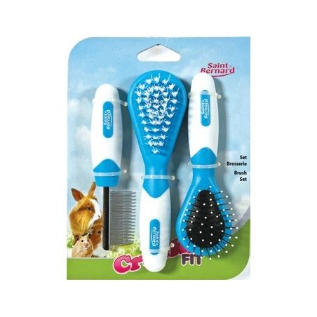 St Bernard Saint Kit 3 Brosses Rongeur Bleu