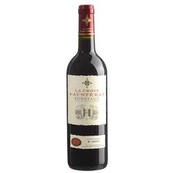 La Croix D'Austéran Vin Bordeaux Rouge : Bouteille De 75Cl