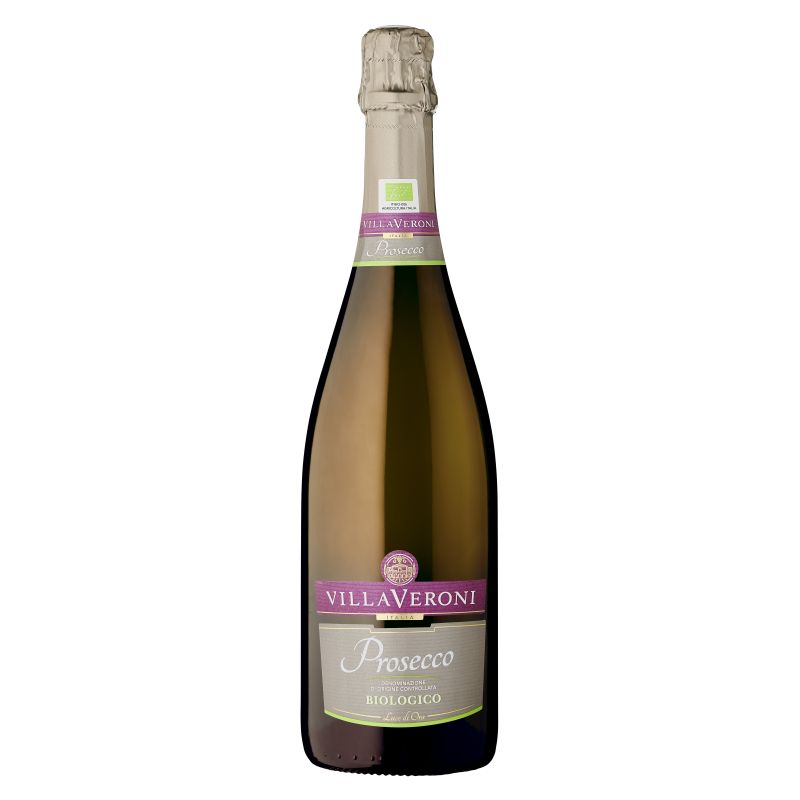 Villa Veroni Vin Blanc Pétillant Bio Autres Régions Prosecco D.O.C. Biologico : La Bouteille De 75Cl